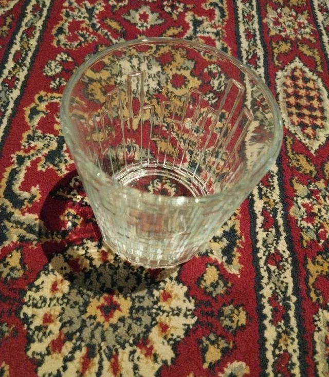 6 bicchieri in vetro