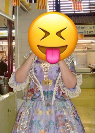 Traje de fallera completo 