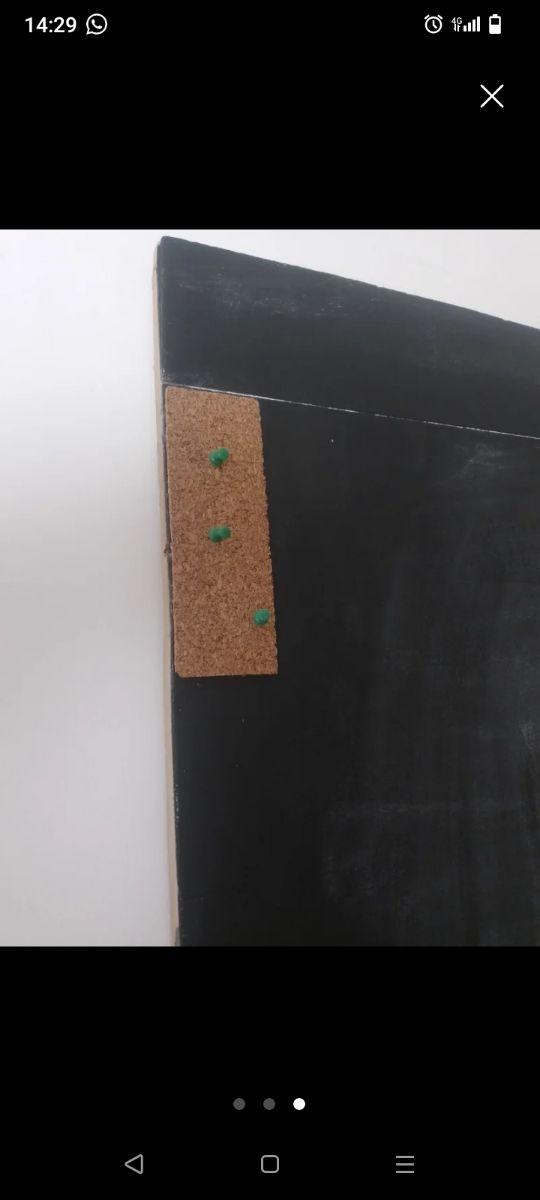 Pizarra hecha a Mano