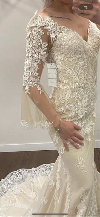Espectacular vestido de novia !!!