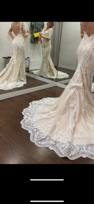 Espectacular vestido de novia !!!