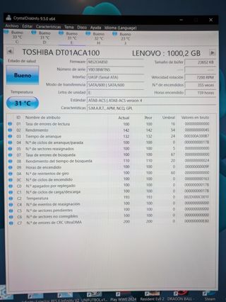 Disco Duro HDD - WD 1TB 3.5" SATA 6GBs