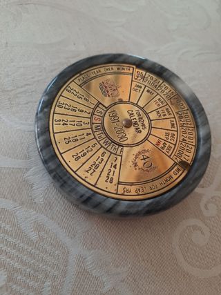 Collezione, calendario perpetuo