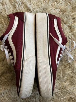 Zapatillas Vans granates