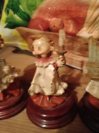 Lote Figuras decorativas monaguillos
