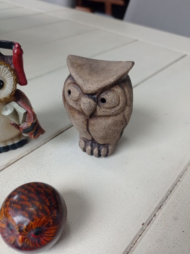 Colección de figuritas de buho