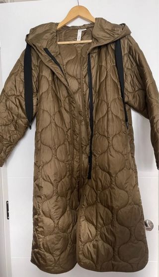 Anorak largo acolchado Mango mujer