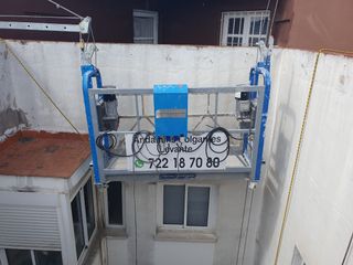 Andamios colgantes eléctricos