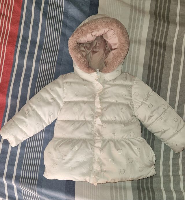 Piumino reversibile bambina