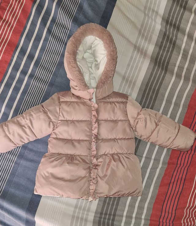 Piumino reversibile bambina