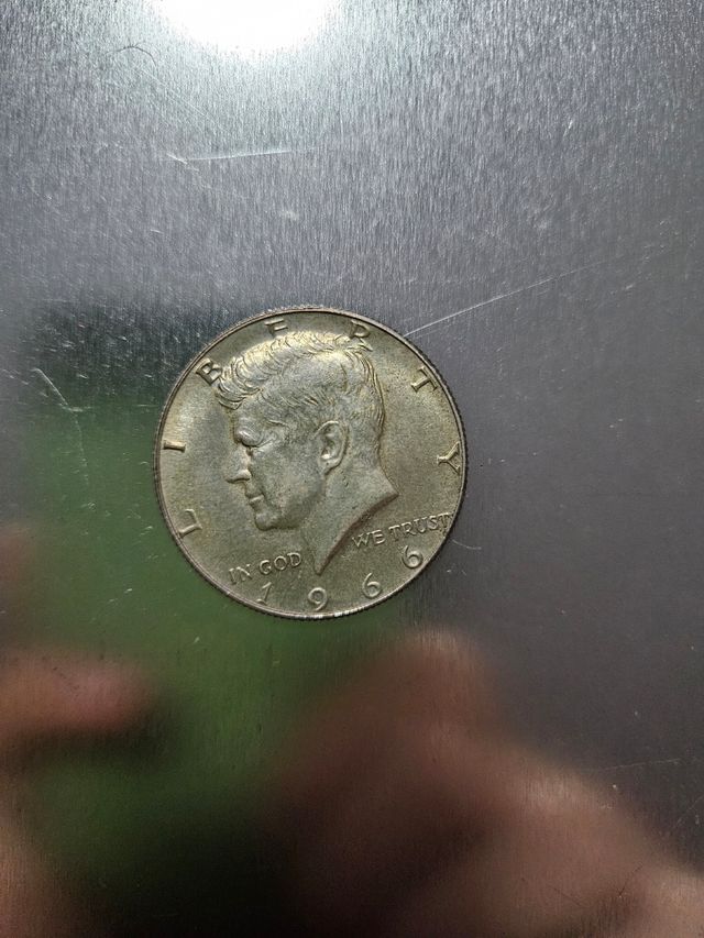 Medio Dólar Liberty 1966