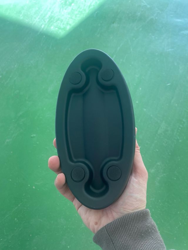 Soporte rodillo rueda delantera.