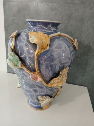 Vaso in Ceramica Porcellana Vintage Fiori 33cm In 