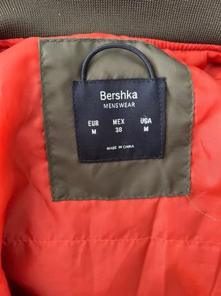 Chaqueta bomber Bershka