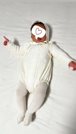 Pelele bautizo con jersey