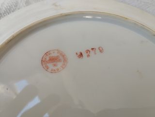 Piatto parata vintage in ceramica Ginori Napoleone