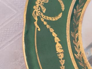 Piatto vintage ceramica Ginori Maresciallo Lefevre