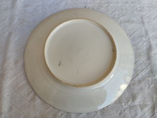 Piatto vintage ceramica Ginori Maresciallo Lefevre