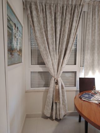 Abrazadera alzapaños cortinas
