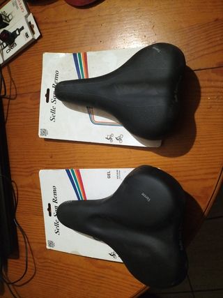 Sillines bicicleta gel