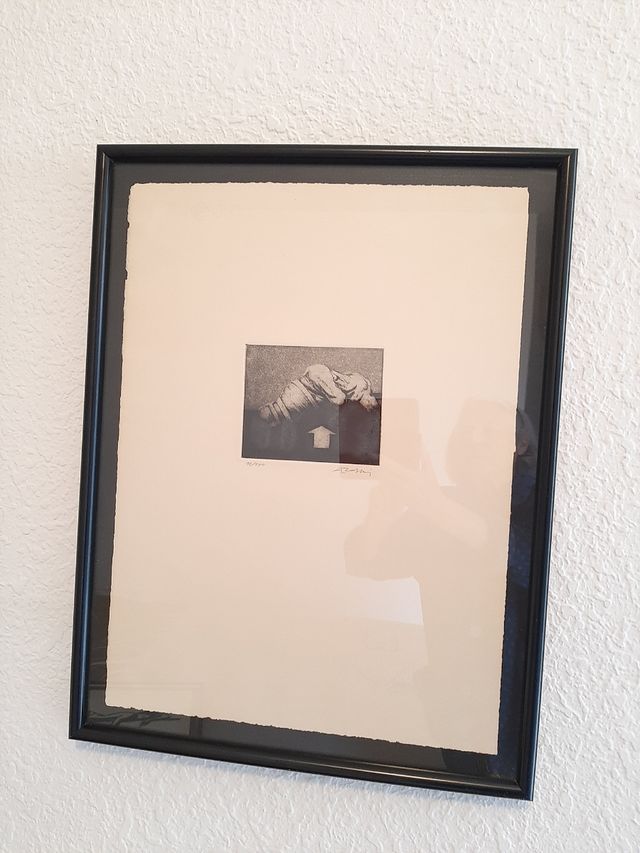 Litografía, firmada