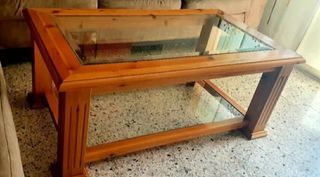 Mesa de centro de madera