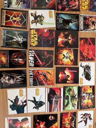 STAR WARS POSTALES 2005