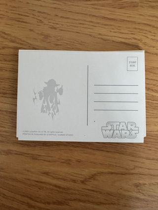 STAR WARS POSTALES 2005