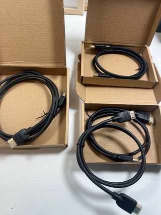 4 cables HDMI diferentes medidas 