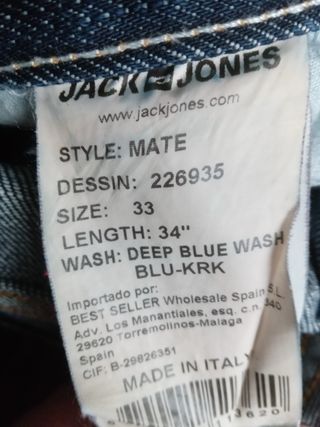 Vaqueros de Jack y Jones
