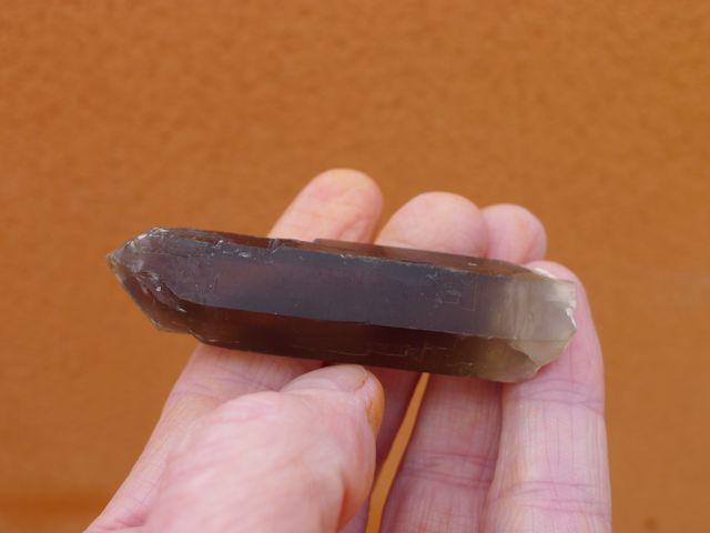 Quarzo fumé* Sils, Massabe, Spagna 7,2 x 1,8 cm