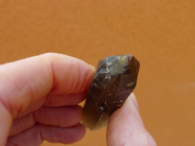 Quarzo fumé* Sils, Massabe, Spagna 7,2 x 1,8 cm