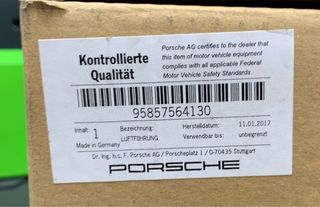 CONDUCTO AIRE DELANTERO IZQUIERDO PORSCHE CAYENNE