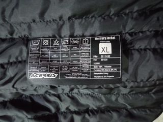 Chaqueta moto Acerbis, "mercury jacket"