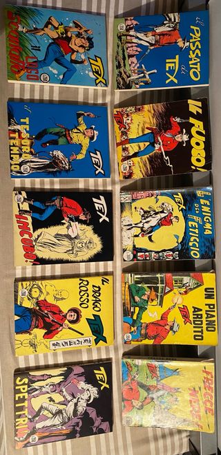 Set 10 fumetti Tex
