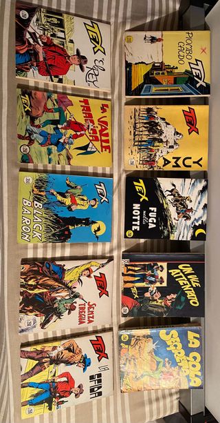 Set fumetti Tex
