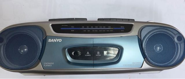 Radiocasete Sanyo