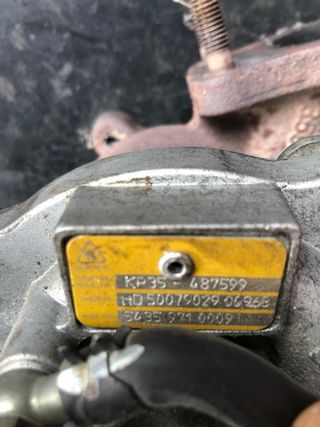 Turbo Ford fiesta  motor 1.4 tdci.