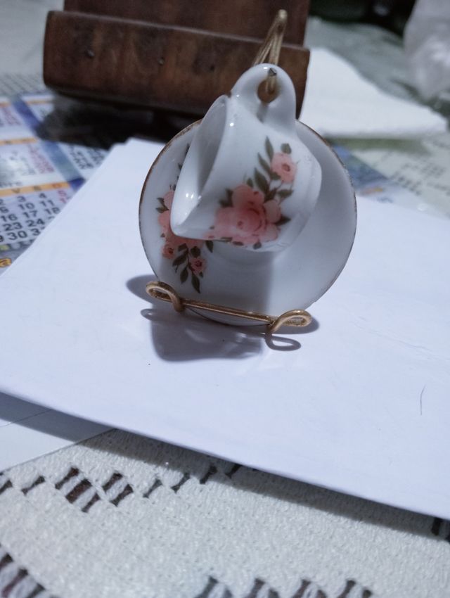 Mini piatto e mini tazza