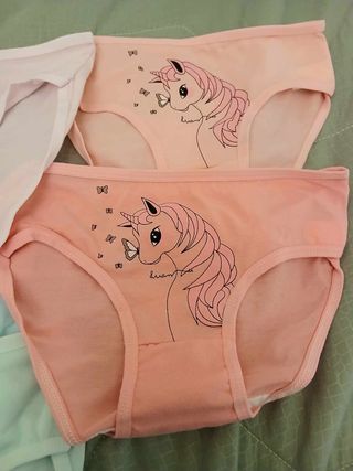 5pz Slip da bambina unic. nuovi