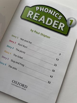 Phonics Reader 1 Nat and pat and Other Stories