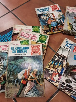 Colección de cómics antiguos