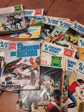 Colección de cómics antiguos