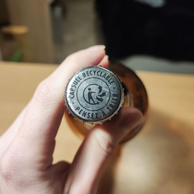 Bottiglia vuota Birra