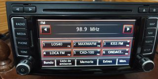 Radio navegación VW T5 T5.1 TOUAREG