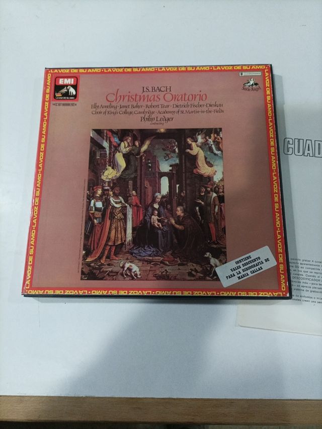 J,S BACH   Christmas oratorio