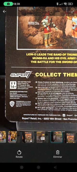 ThunderCats - Slithe Action Figure