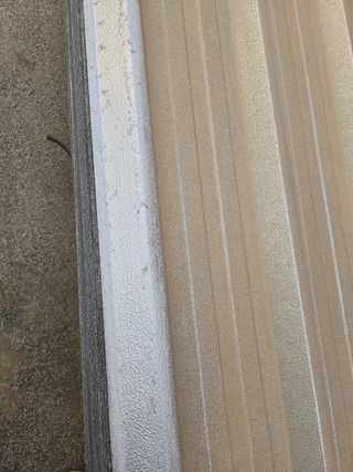 Chapas de Aluminio 9 mt de largo x 1,20 mt 350€/Un