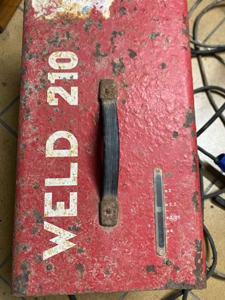 Maquina soldar electrodo Weld 210 turbo