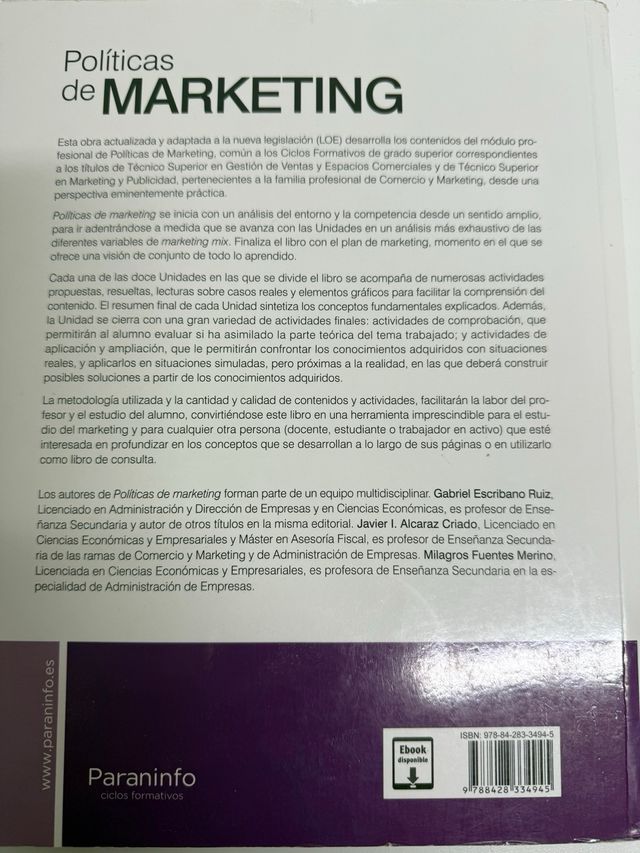 Políticas de marketing